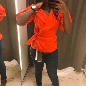 Crossbody top from Zara NWT